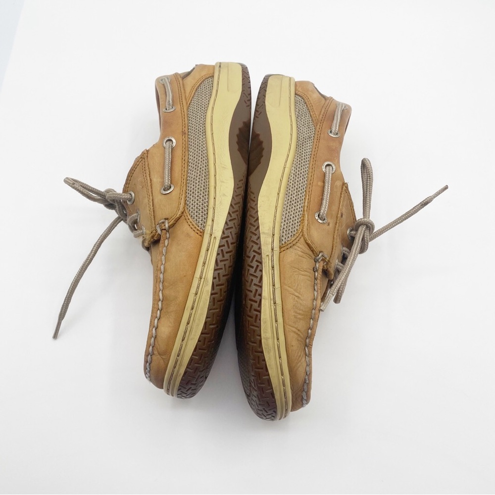 Sperry Top Sider Men's Tan Boat Shoes Casual Size 8.5 M - Picture 6 of 10